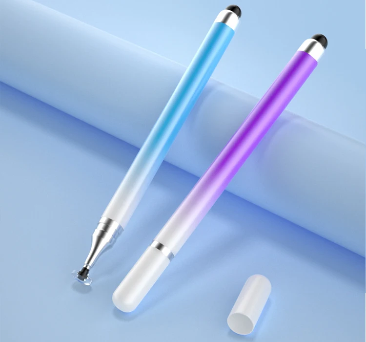 Description Picture 2 of item2-in-1 Capacitive Stylus For Touch Screen Stylus Pen For ipad Touch Pencil For Cell Phone Universal Capacitive Pencil For Phone
