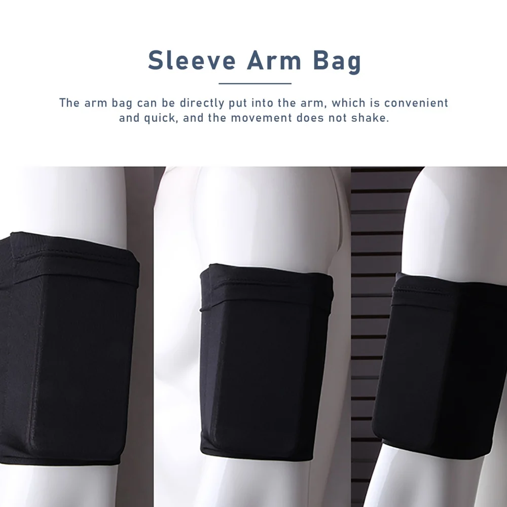 Description Picture 3 of itemWrist Arm Running Sport Bag Elastic Mobile Phone Armband Sports Pouch Fitness Running Gym Bags For Women Men Run Exercise Bag