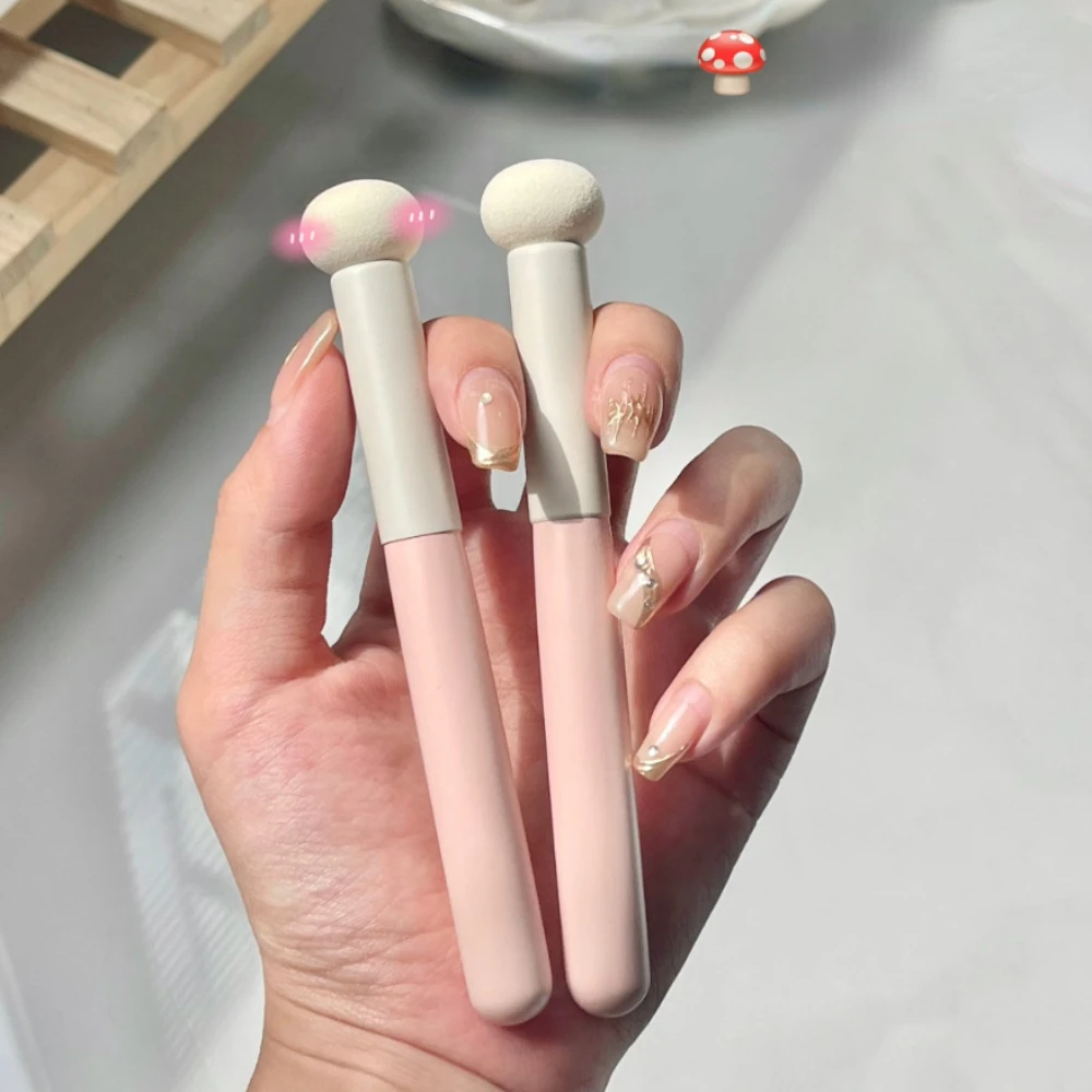 Concealer Makeup Brushes Mushroom Sponge Head Professional Lip Cosmetic Brush Face Foundation Blending Beauty Make Up Tool Women