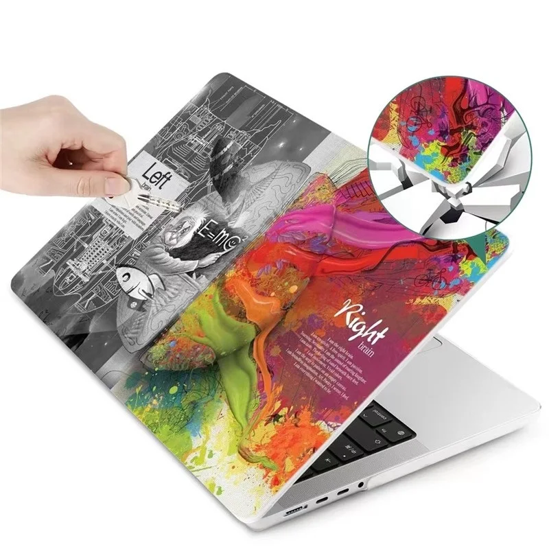 Description Picture 5 of itemBrain for Macbook Pro 13 Inch Case M2 2022 A2338 Cover M1 2020 A2251 A2289 Matte Air 13 14'' Shell 2017 2018 2019 2012 2021 2023