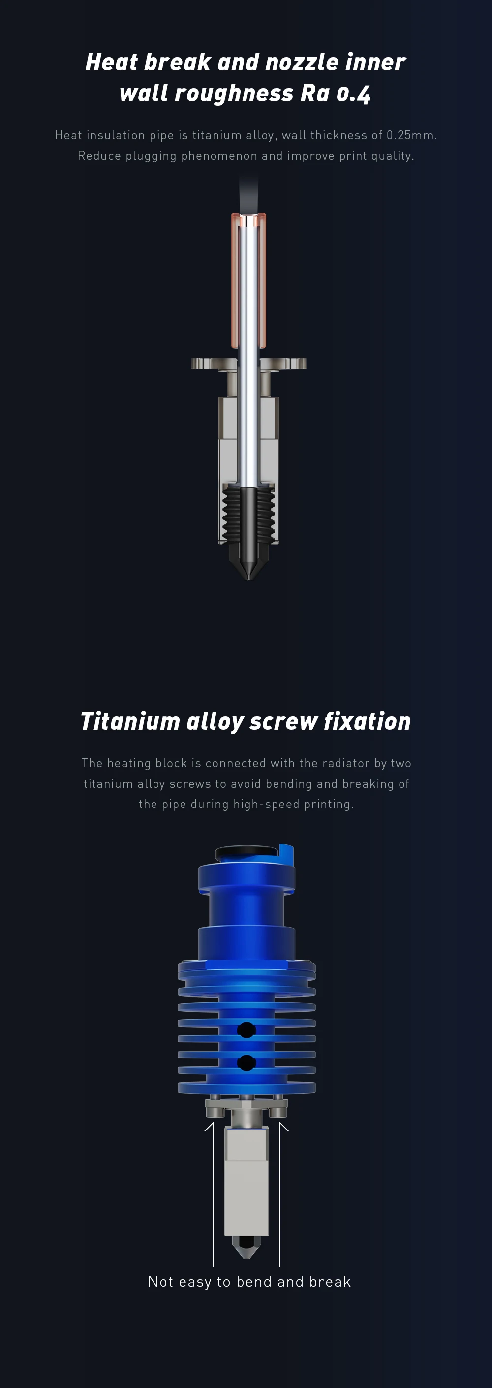 Description Picture 6 of itemHigh Speed Print Head Upgrade V6 Hotend Kit For Ender 3/Ender 3 PRO/VORON 2.4 Hi-End Extruder J-head for Prusa Ender 3 V2/CR10