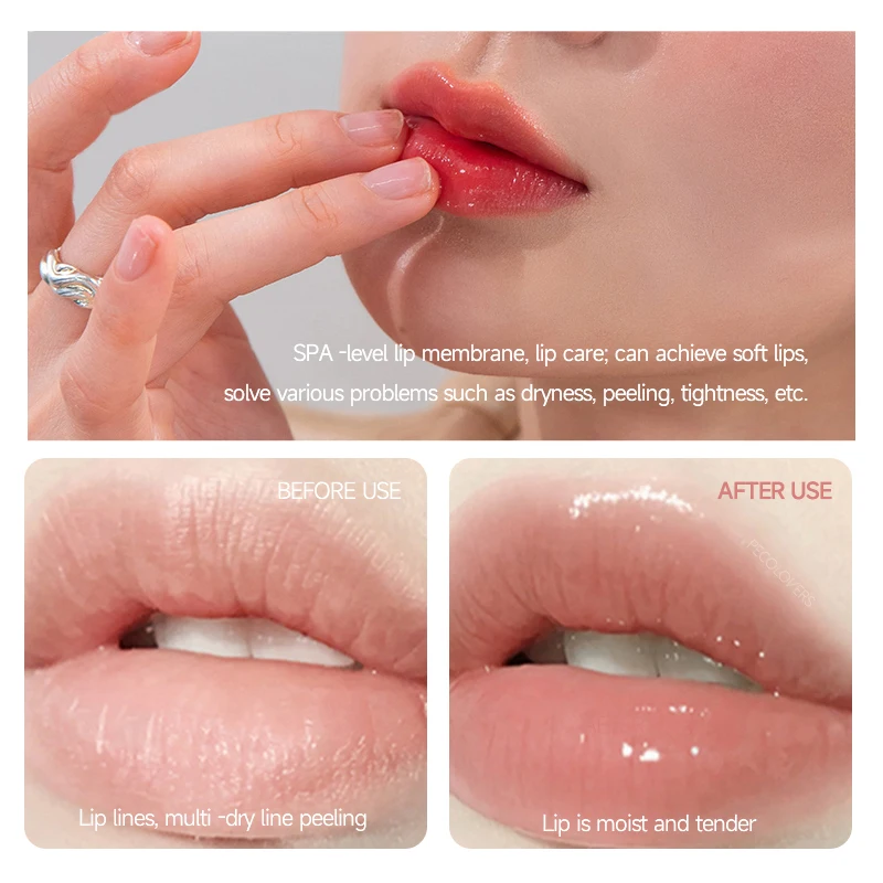 Description Picture 5 of itemMirror Lipstick Moisturizing Sexy Lips Plumper Long Lasting Shiny Lip Gloss Lip Tint Makeup Jelly Lip Glaze Korean Cosmetics
