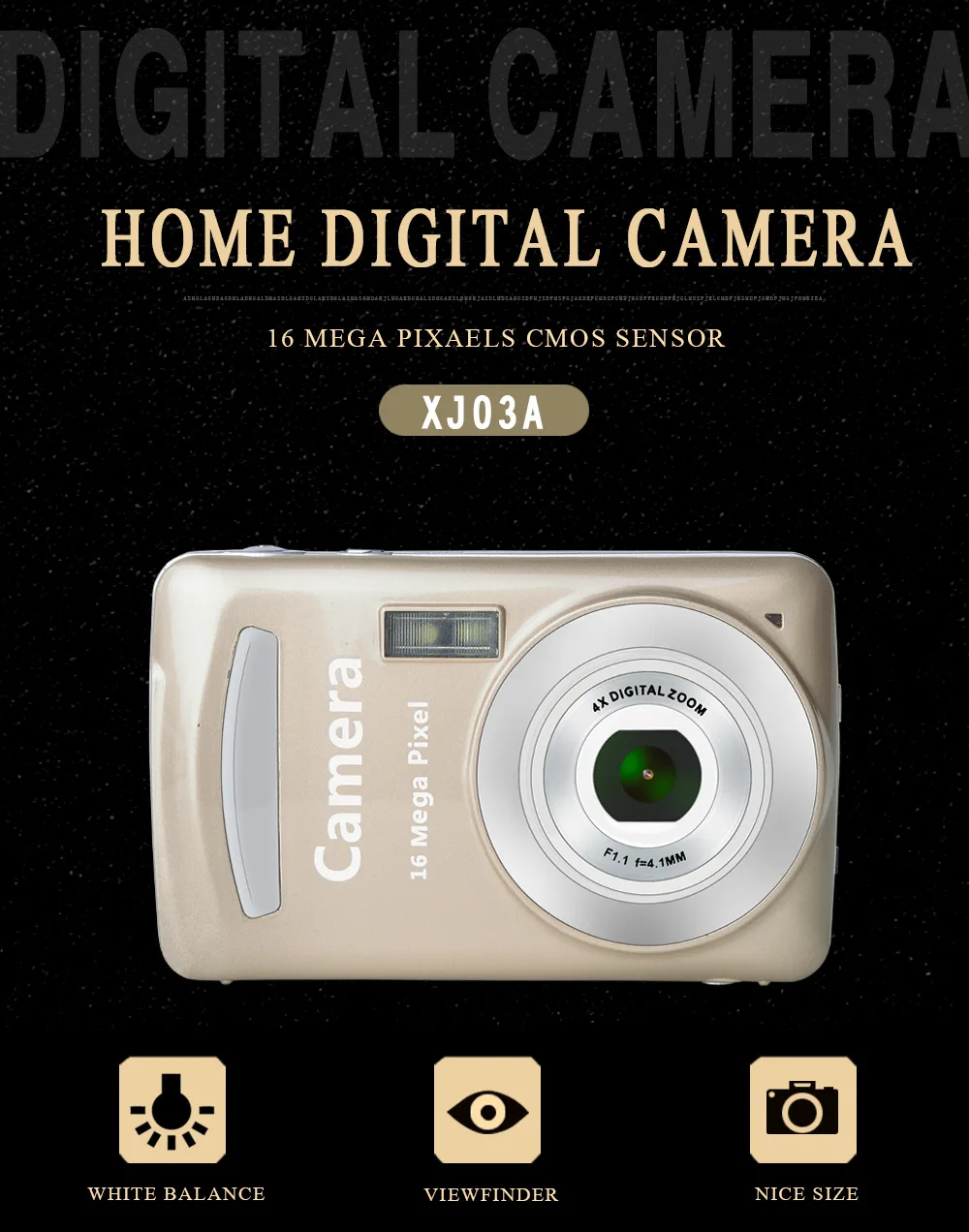 16 Million Pixel Home Digital Camera Children's Camera Gift Digital Camera Manufacturer