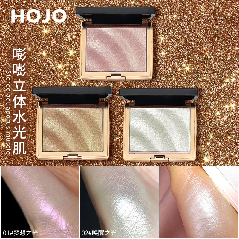 Description Picture 5 of itemGUICAMI  New Highlighter Makeup Shimmer Powder Highlighter Palette Base Illuminator Highlight Face Contour Golden Bronzer