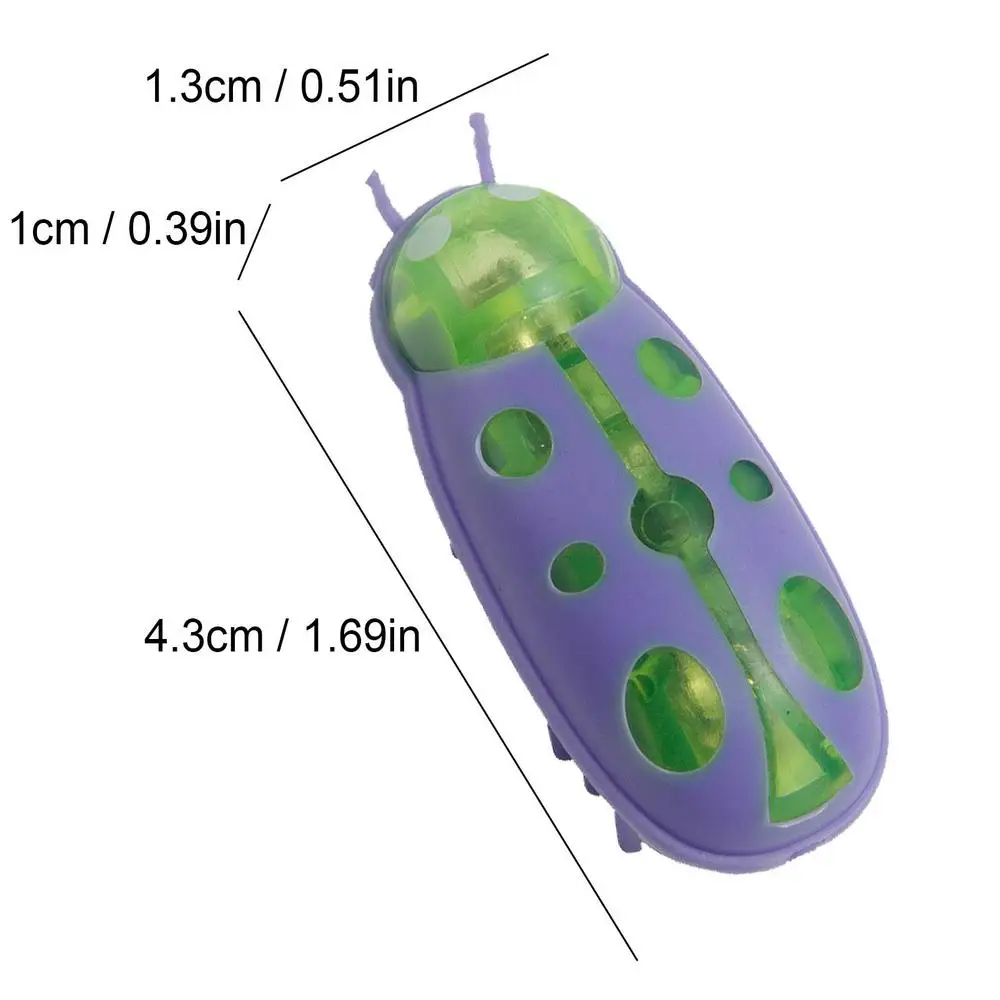 Ladybug Purple Green