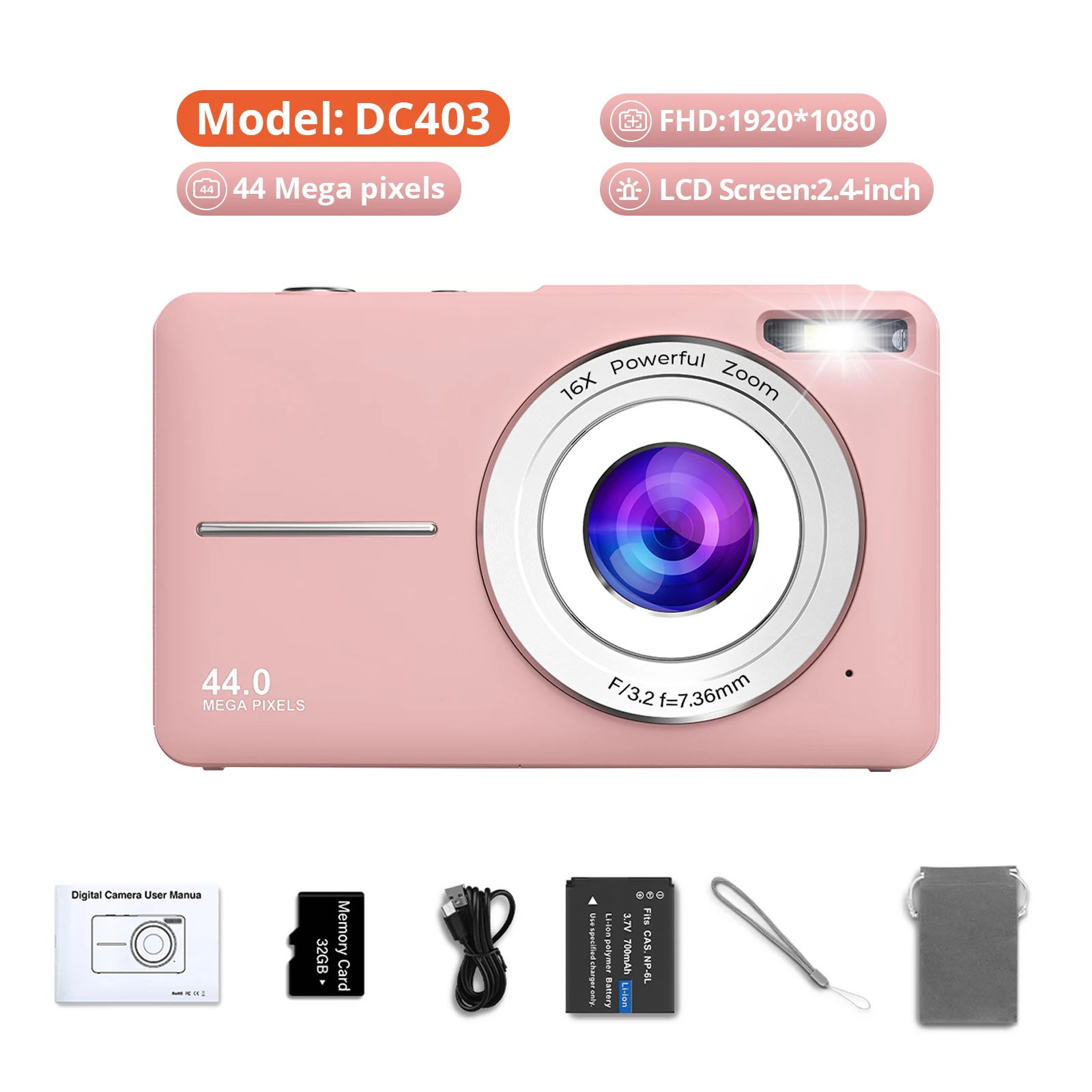 Pink 32G-DC403