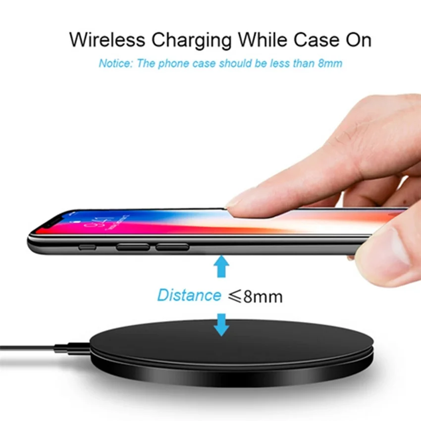 Description Picture 5 of itemfor Blackview BV9900Pro Ulefone PowerArmor 18T Huawei Mate 20 P iphone 8 plus  QI Wireless Charger Type C USB 30W Fast Charging