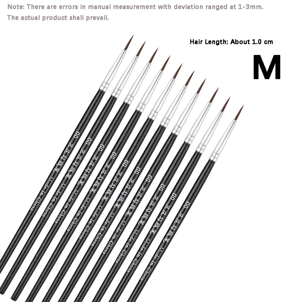 Black M 10Pcs
