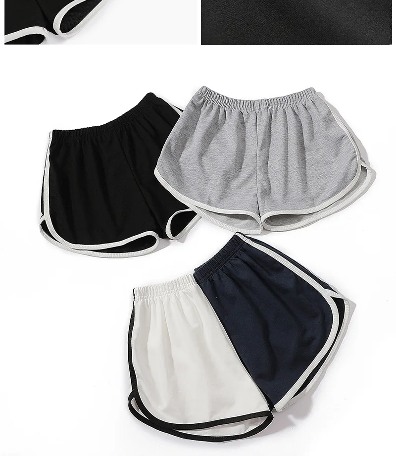 Description Picture 5 of item2023 New Summer Simple Shorts Women's Home Yoga Beachwear Casual Women's Sports Shorts Indoor Outdoor  Korean Clothes