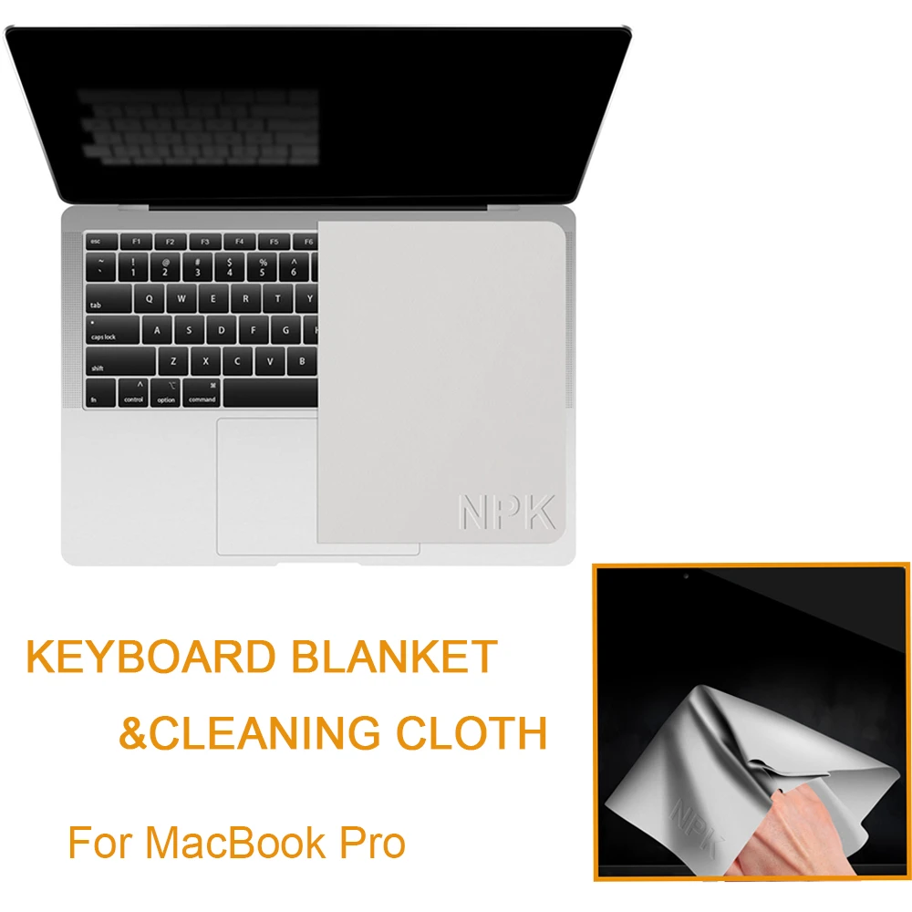 Description Picture 2 of itemNew Dustproof Microfiber Cleaning Cloth Keyboard Blanket Protective Film CoverFor MacBook Pro 13/15/16 Inch