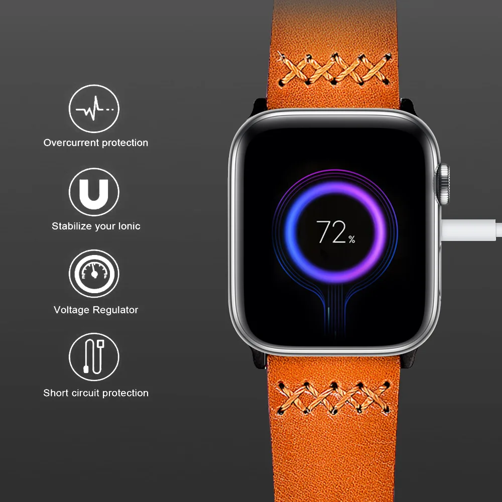 Original For iWatch Fast Charging Series Magnetic Charger For Apple Watch 9 8 7 6 5 SE USB Type C For iWatch Series 8 6 3 5 3 2