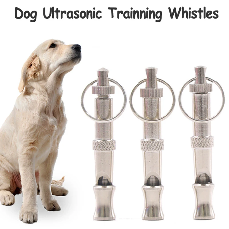1PC Pet Dog Training Whistle Flute to Stop Barking Bark Control for Dogs Training Dog Deterrent Whistle Obedient Animal Training