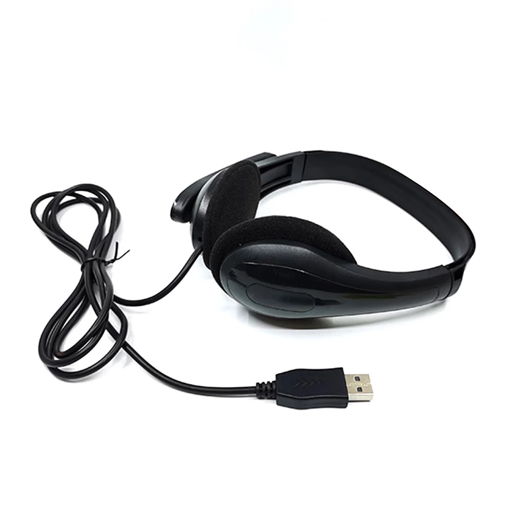 Play noise-canceling microphone wired headset universal USB gaming headset for PC/laptop