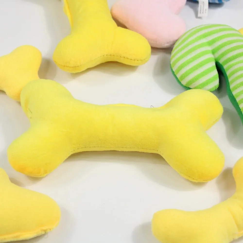 Dog Grinding Teeth To Relieve Stress Bone Toys Puppy Pets Plush and Bite Resistant Puppies Dog Kennel Accessories еда для собак