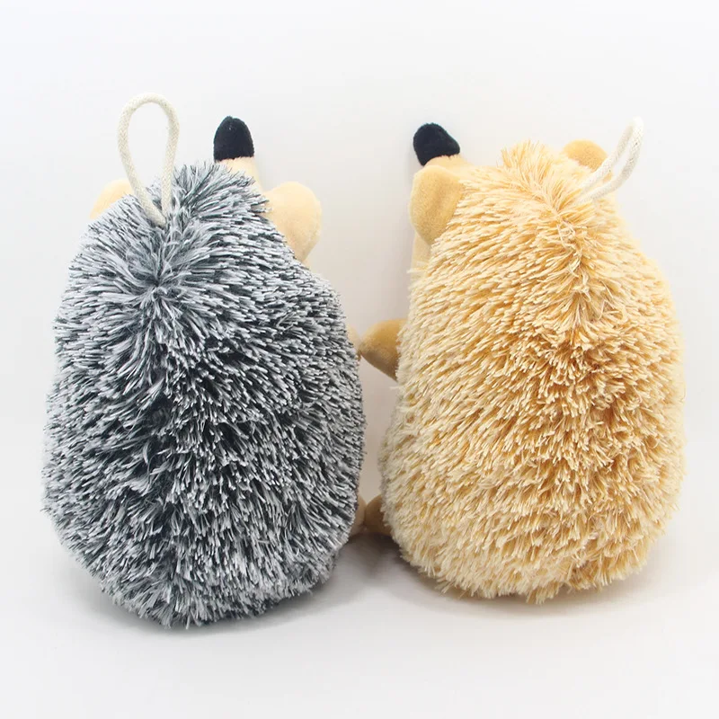 Description Picture 6 of itemHedgehog Soft Plush Dog Toys Small/Large Dogs Interactive /Squeaky Sound Toy Chew Bite Resistant toy Pets Accessories Supplies