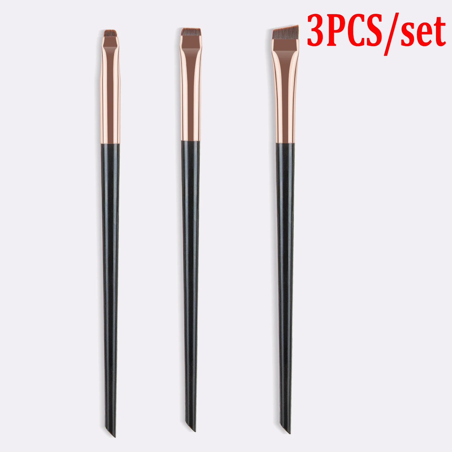 3pcs black gold