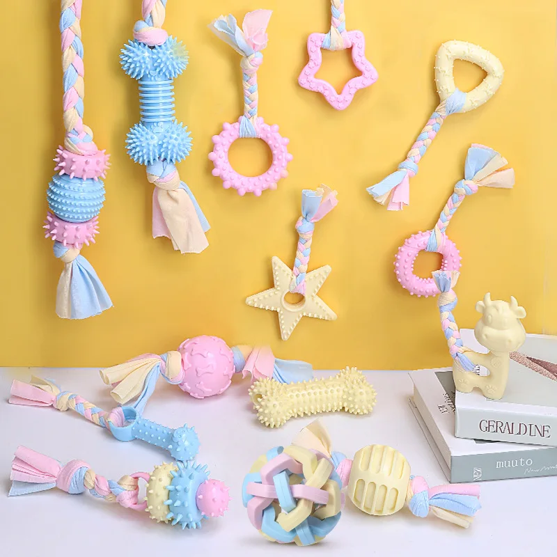 Description Picture 5 of itemChihuahua - Toys Puppy Teething Chew Toys Cleaning Dog TPR Toys Dog Toys for Small Dogs French Bulldog Accessories