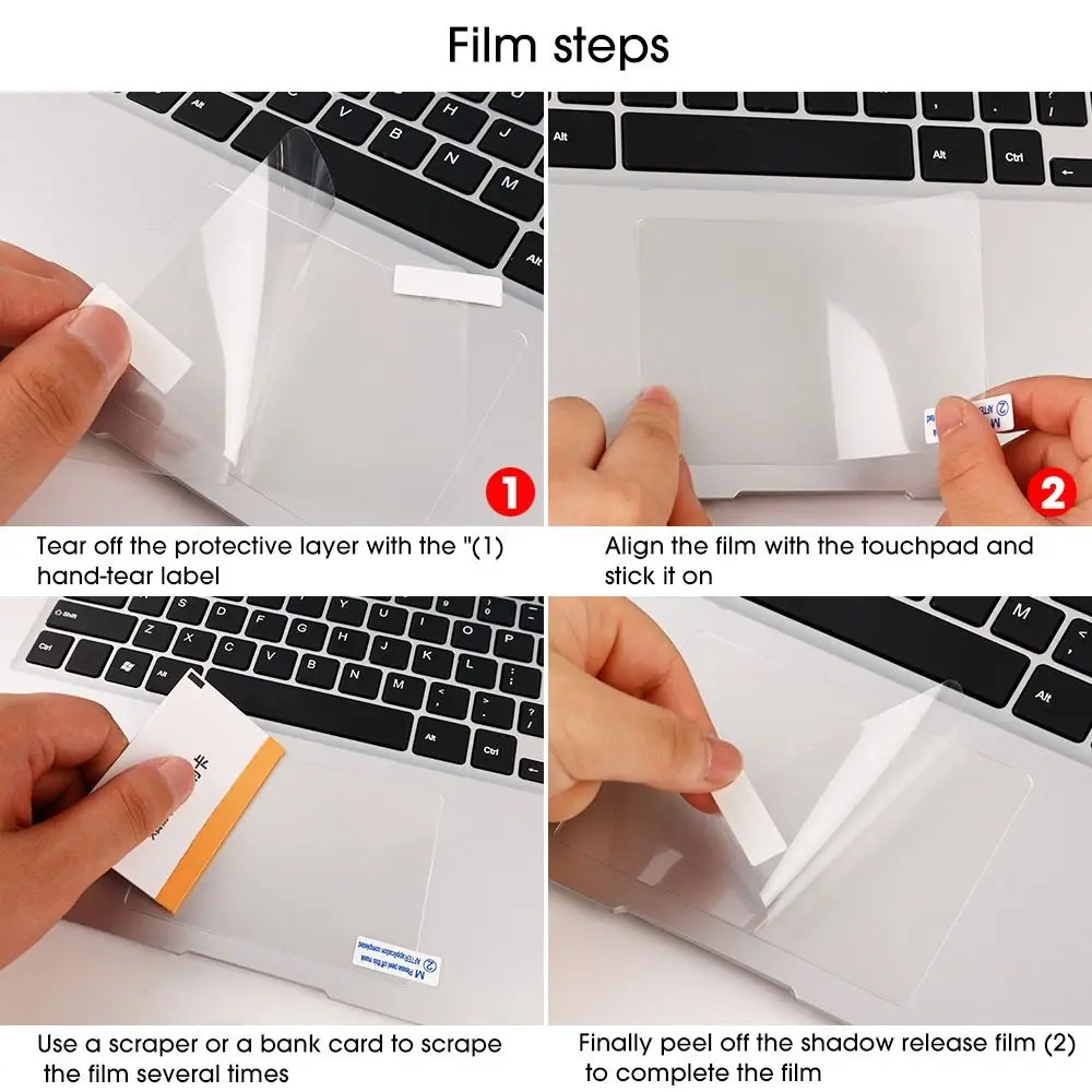 Description Picture 3 of itemLaptop Touchpad Protective Film Sticker For Apple MacBook 13 14 15 16 inch Touch Bar Air Pro 2023 Clear Protector Anti Scratch