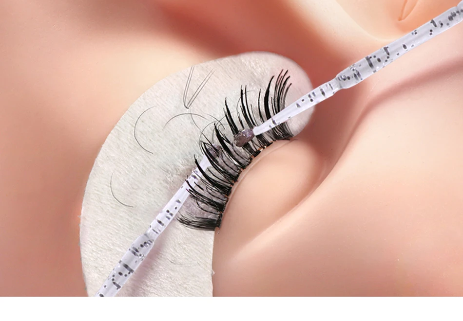 50Pcs Micro Brushes 50Pcs Eyelash Brushes Disposable Applicators Mascara Wands Spoolie Cosmetics Lash Extension Makeup Tools