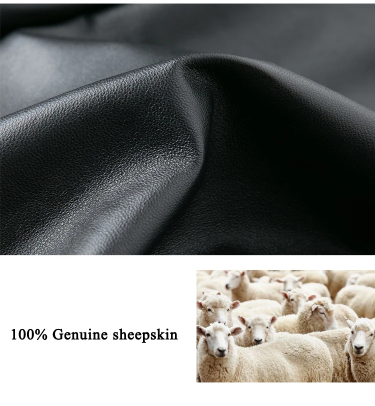 Description Picture 3 of item2023 Lady Genuine Leather Skorts Women Chic Korean Style Culottes Skirt Femme Buttons Hip Sexy Streetwear Shorts With Pocket
