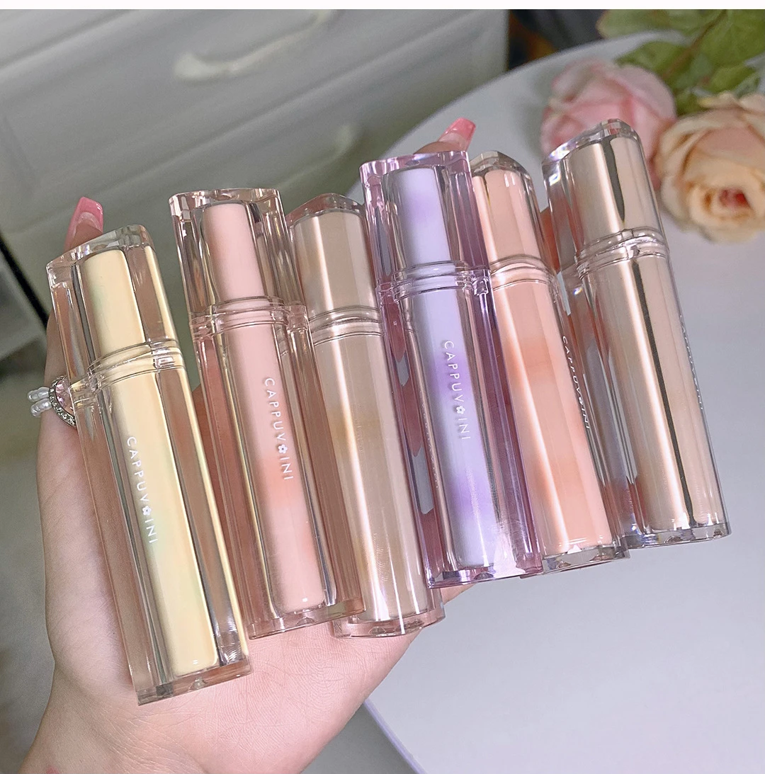 Description Picture 3 of itemCappuvini Water-light Glass Lip Gloss for Beginners Easy To Apply Makeup Natural Nude Makeup Waterproof Does Not Fade Lip Makeup