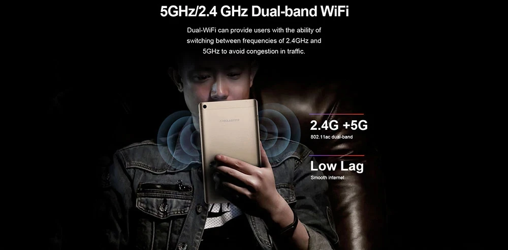 Description Picture 6 of itemTeclast P80 Pro MTK8163 Quad-Core 2GB Ram 16/32GB Rom 8 inch 1920*1200 OGS Android 7.0 Dual-Band WiFi GPS Bluetooth tablet pc