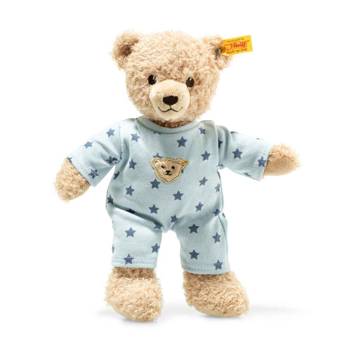 "Teddy and Me" Baby Bear in Blue Pajamas, 10 Inches, EAN 241642