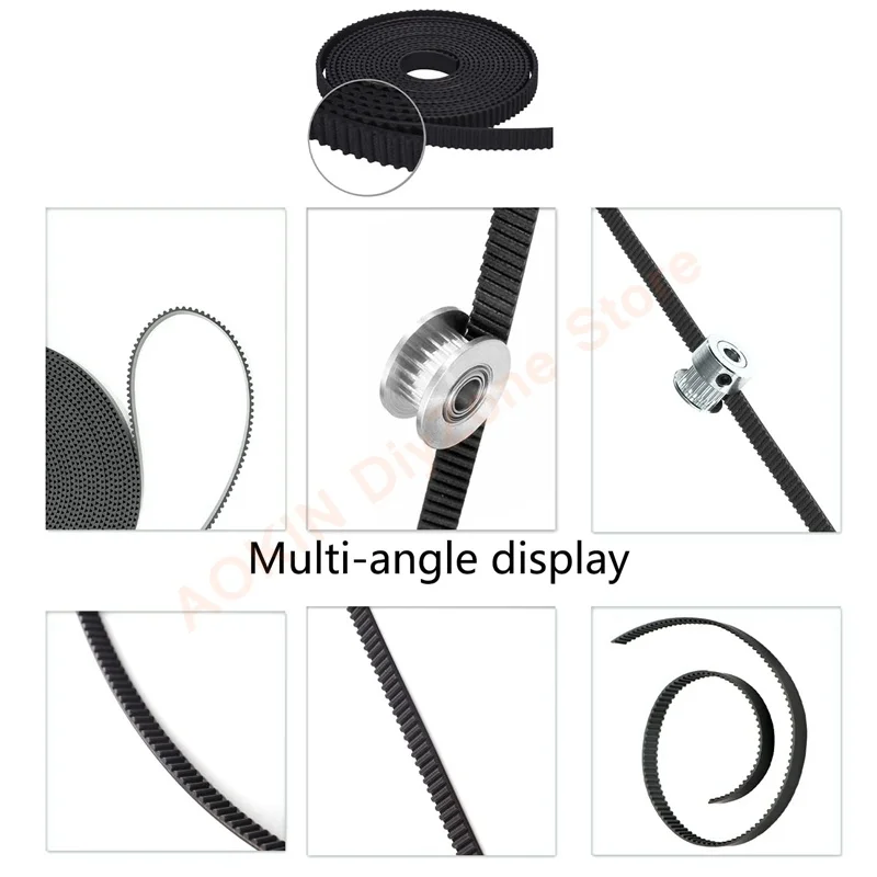 Description Picture 6 of item3D Printer Belt 2M 6mm Timing Belt GT2 Open Synchronous Belt for Prusa CNC