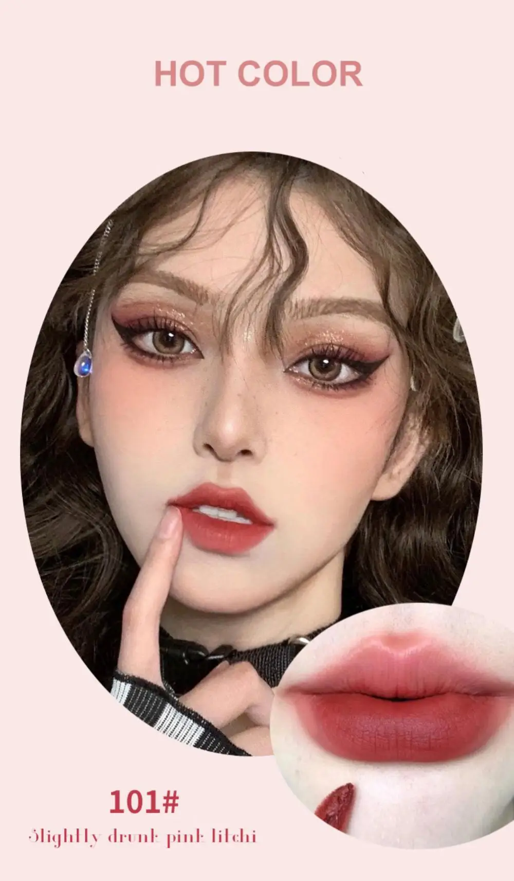 Description Picture 6 of item6 Colors Capsule Lip Mud Lip Glaze Moisturizing Lipstick Velvet Matt Mousse Lip Gloss Lasting Makeup Korean Cosmetics Beauty