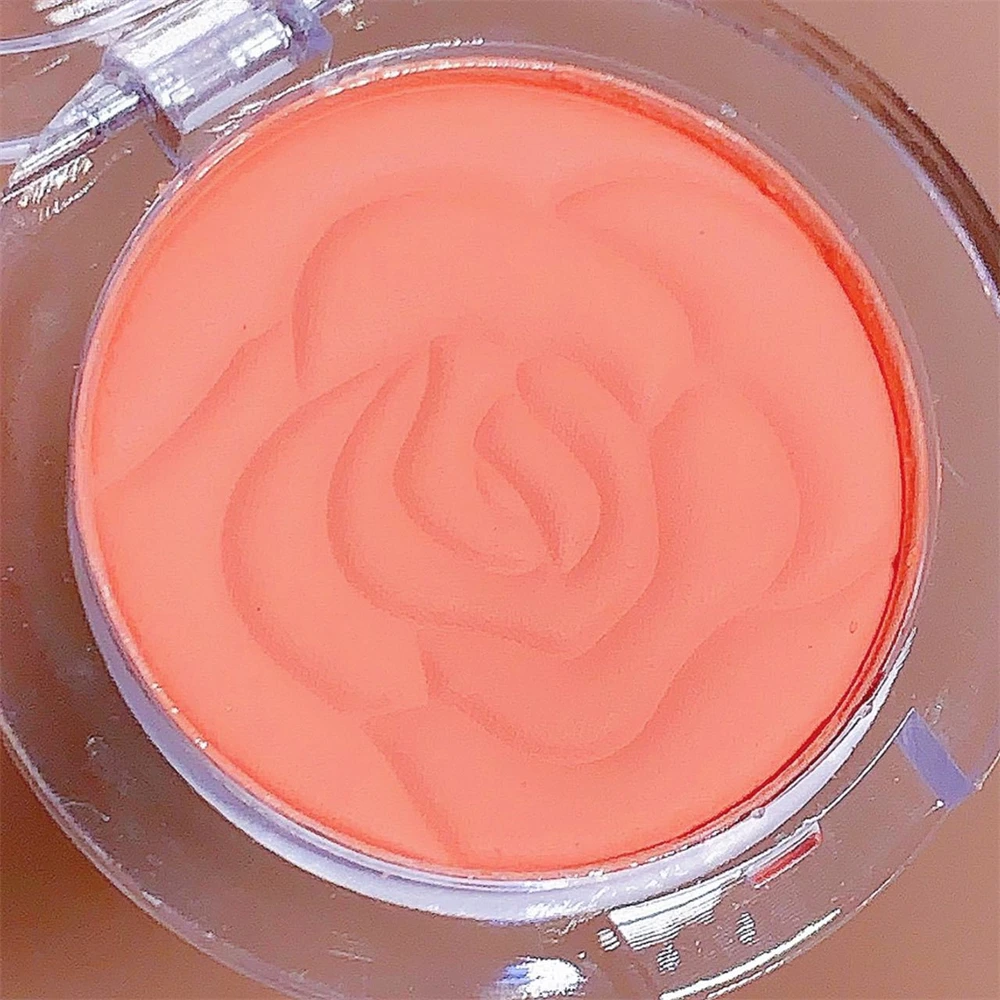 Description Picture 4 of itemNatural Cheek Tint Blush Cheek Rouge Fine Silky Powder 4 Color Rose Blush Palette Female Makeup Face Blusher Face Contouring