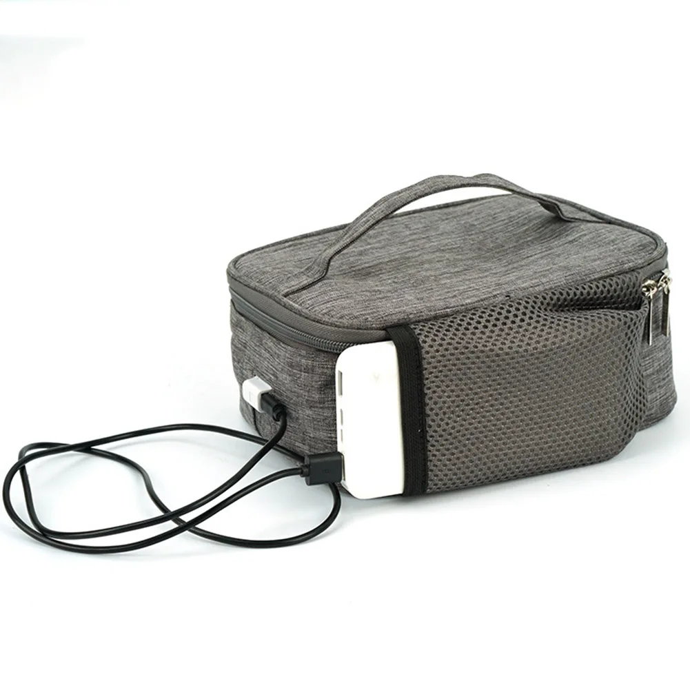 Description Picture 5 of itemUSB Food Warmer Heating Container Bag Portable 12V Car Electric Heated Lunch Box Packet Picnic Outdoor Waterproof Insulation Bag
