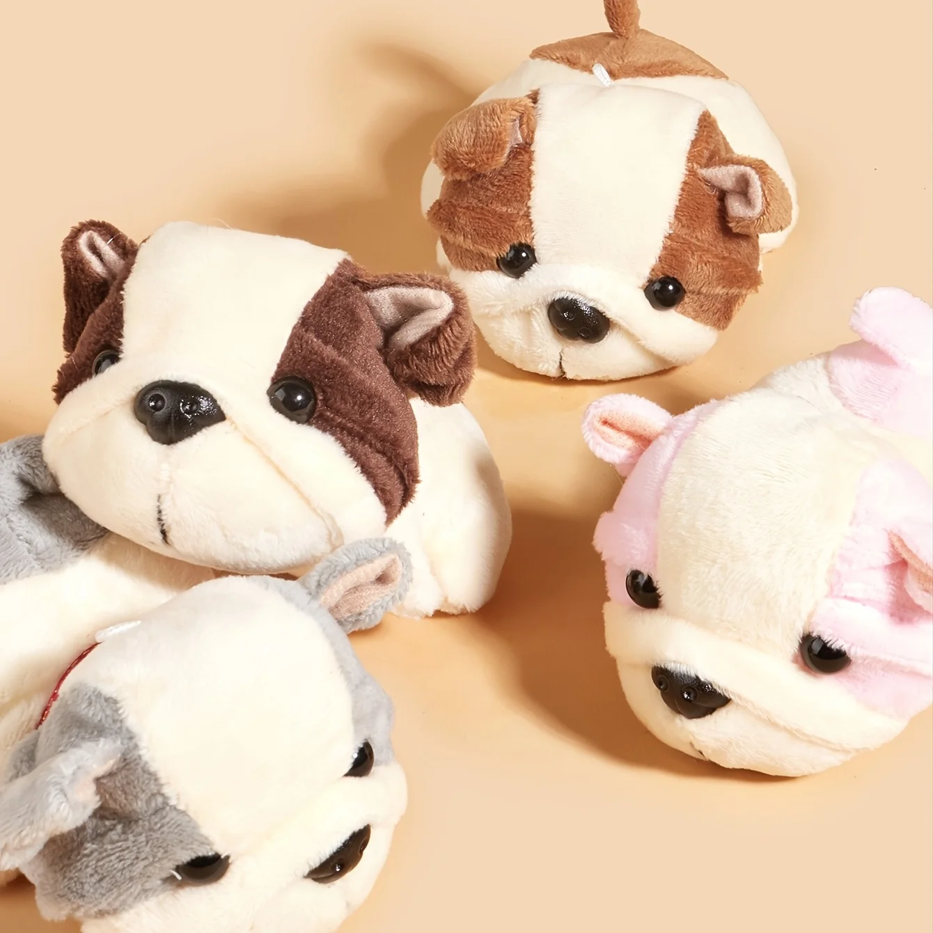 Description Picture 4 of itemPlush Dog Toys Mini dogs Shape for Small Medium Dogs Animal Dog Toy Bite Resistant Chew Toy Molar Teeth Cleaning Puppy Toys