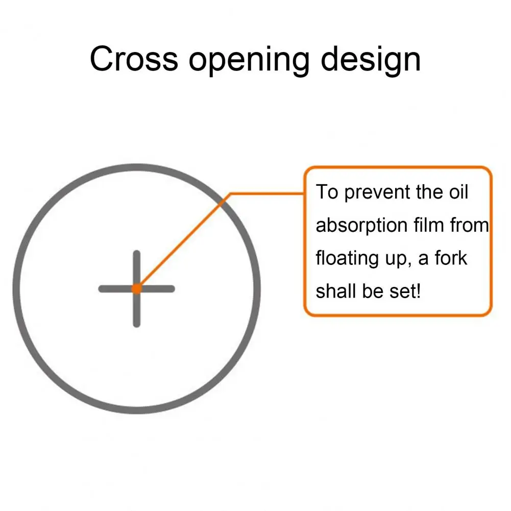Description Picture 6 of item1 Bag Food Scum Absorbing Paper  Durable Non-sticky Frying Fat Absorbers Sheet  Waterproof Oil-Absorbing Cooking Paper