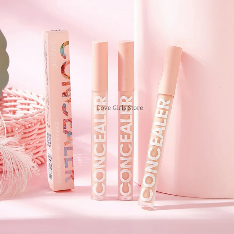 Description Picture 3 of itemEyes Face Concealer Liquid Cover Dark Circles Acne Natural Make up Effect Anti cernes Base Foundation Cream Makeup Cosmetics