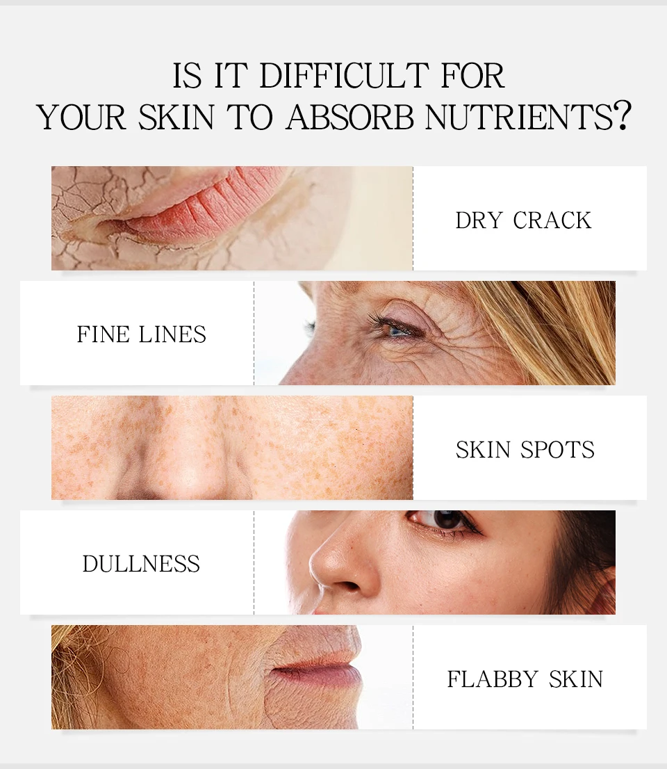 Description Picture 4 of itemKorean Pure Hyaluronic Acid Serum Moisturizing Essence Shrink Pores Face Serum Facial Hydrating Whitening Skin Care Drops 15ml