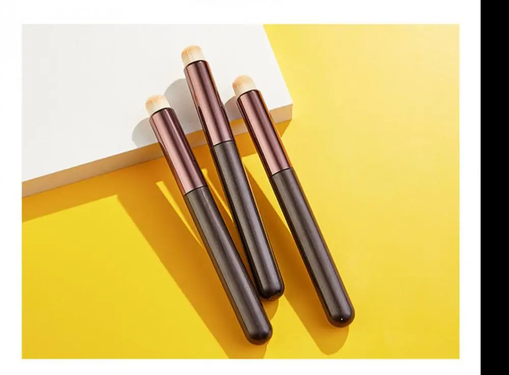 Description Picture 2 of item5/7PCS Super Soft Lipstick Matte Smudge Brushes Kumo Mini Makeup Brushes Round Precision Concealer Brush Fingertip Makeup Brush