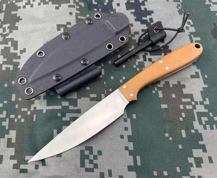 Description Picture 4 of itemOutdoor camping high hardness DC53 steel tactical claw knife, foreign trade knife, portable defense small straight knife