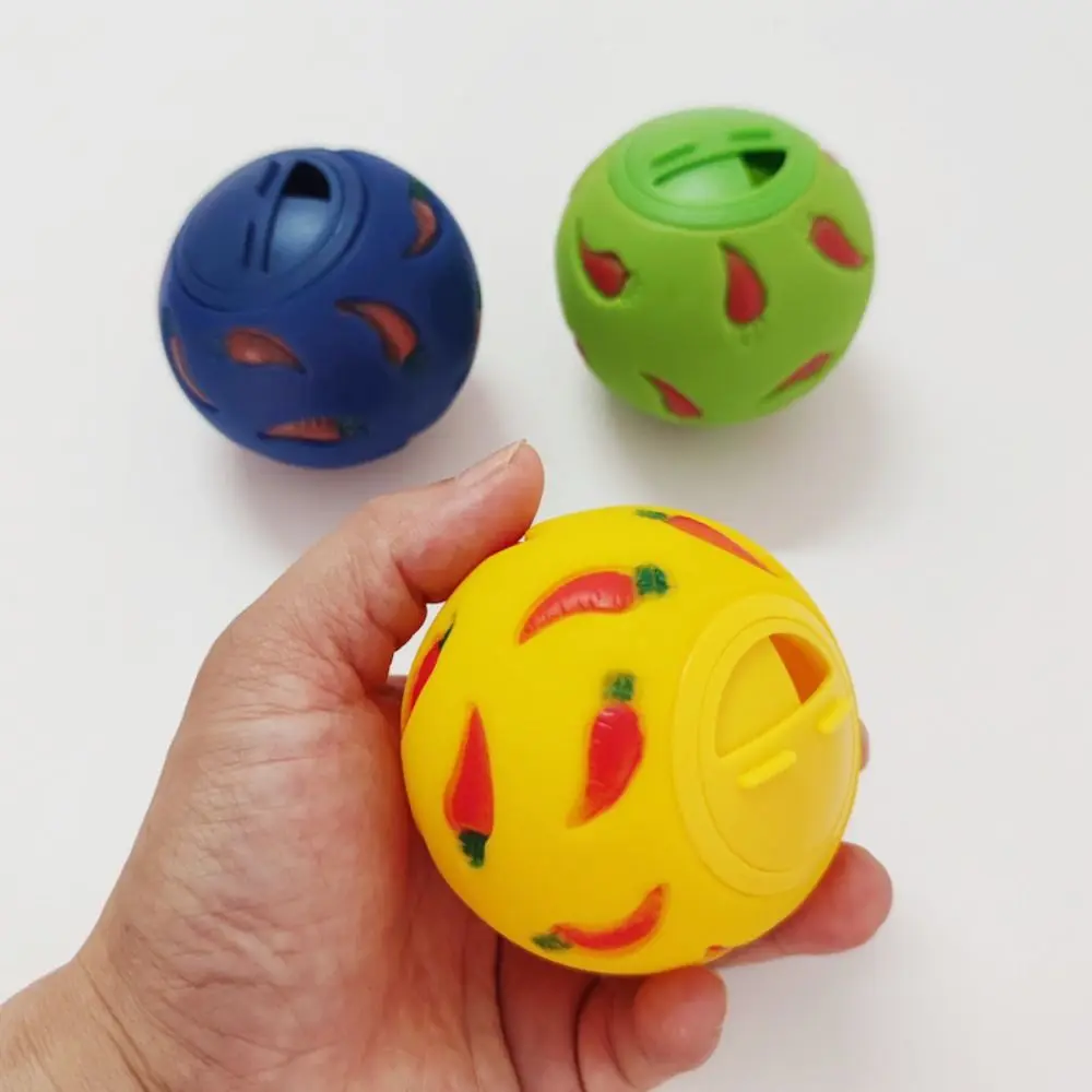 Description Picture 4 of itemRabbits Treat Ball Durable Bite Resistant Cats Slow Feeder Rabbit Tumbler Ball Small Pet Accessories