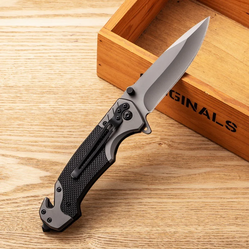 Description Picture 6 of item9.0'' Folding Knife Multi High Hardness 8CR13 Pocket Military Knives Good for Hunting Camping Survival Outdoor Everyday Carry