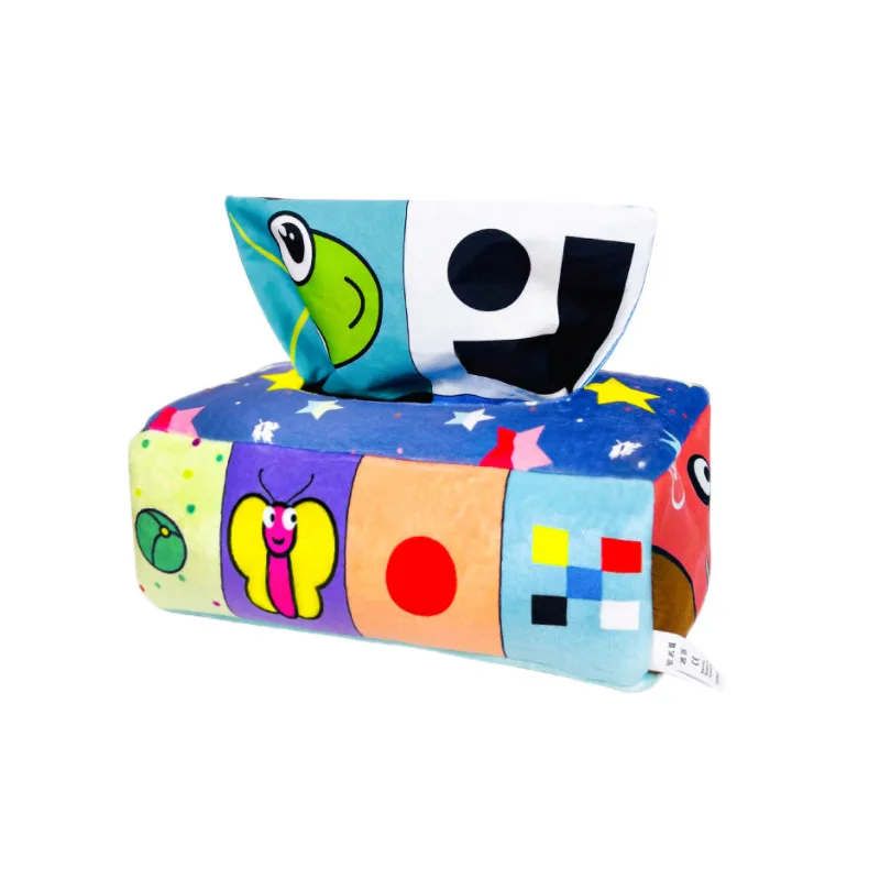 Description Picture 6 of itemPet Paper Towels Pet Toys Plush Toys Paper Towel Boxes Dog Puzzle Food Storage Bite Resistant Paper Toys Pets Interactive Toys