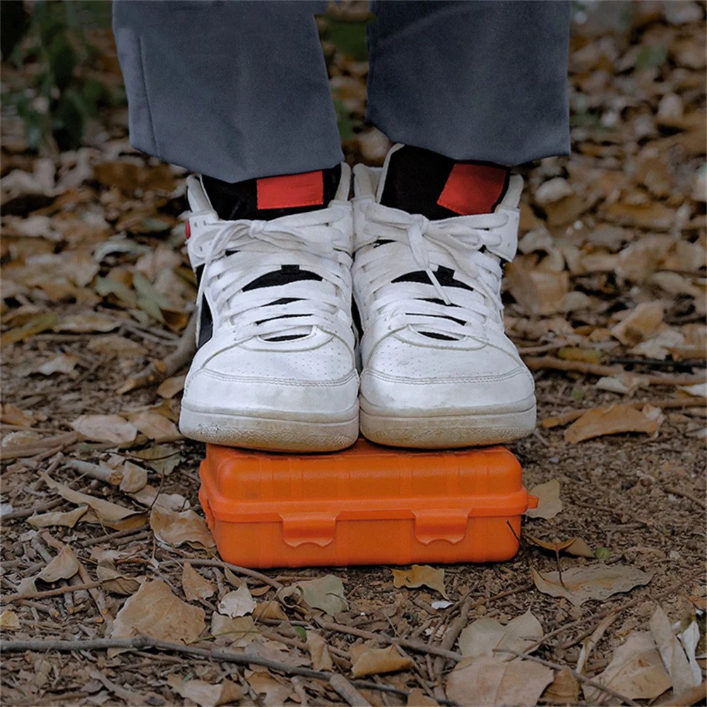 Description Picture 3 of item3 Size Outdoor Plastic Waterproof Airtight Survival Case Container Camping Outdoor Travel Storage Box For Wilderness Survival