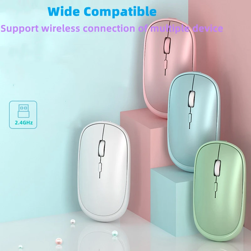 2.4 Ghz USB Wireless Mouse Silent Ergonomic Computer For Mac Tablet Macbook Air Laptop Notebook PC USB Gaming Mouse Home Office