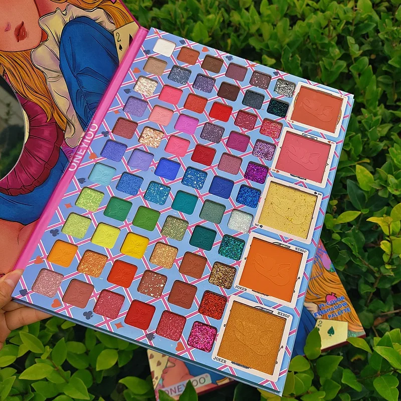 Description Picture 6 of item72 Colors Eye shadow Palette Glitter Eye Makeup kawaii Eyeshadow Palette Professional Matte  Colorful Powder Makeup Pallet