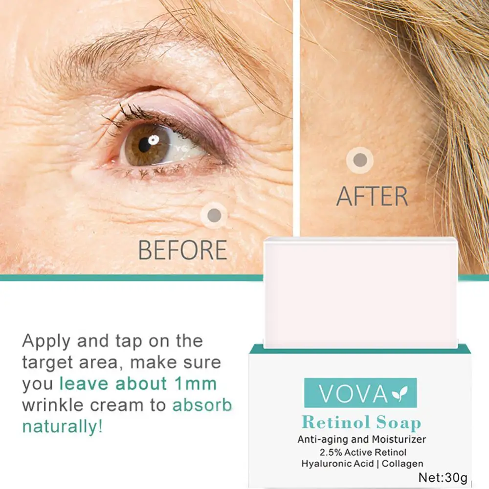 Description Picture 3 of itemAnti Aging Face Wash Soap Moisturizing Kojic Acid Whitening Sea Salt Cleansing Pores Mite Removing 1pc Soap Shelf Storage Box