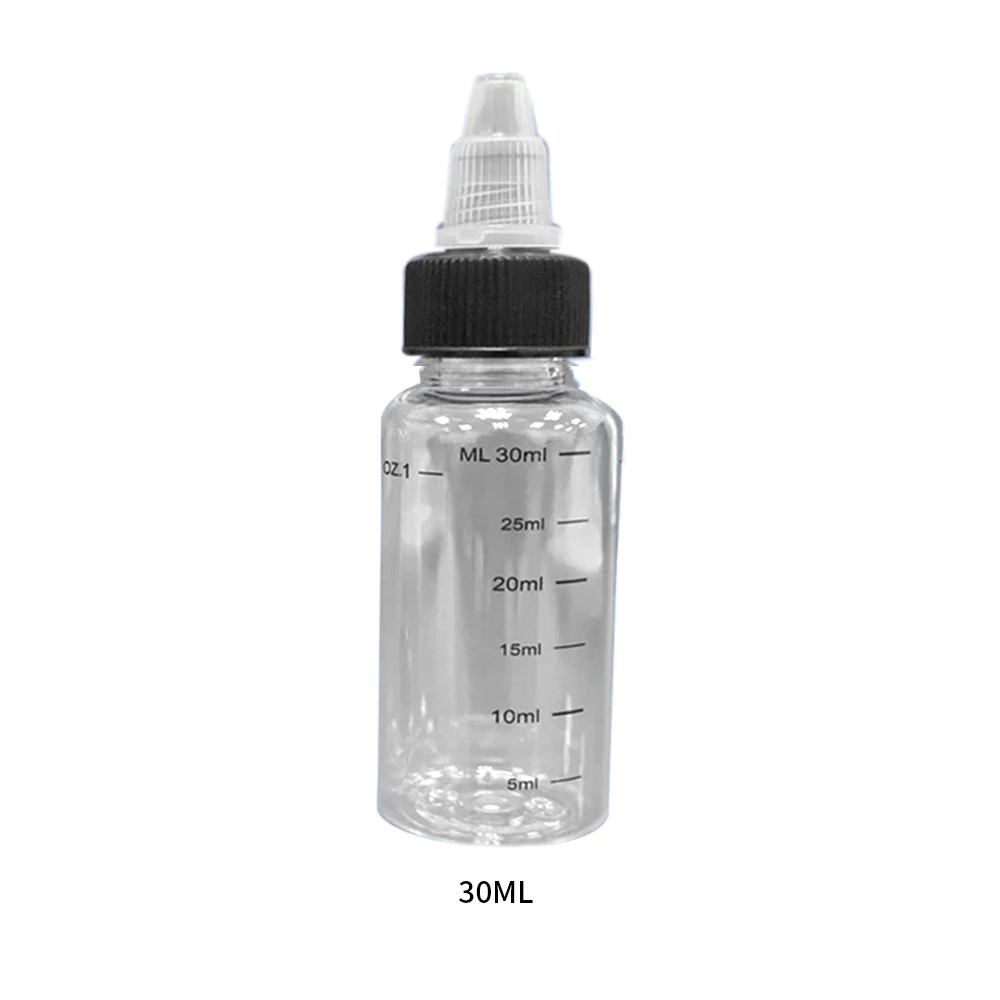 Description Picture 6 of item30ml/60ml/100ml/120ml/250ml Plastic Pet Refillable Bottle Oil Liquid Dropper Bottles Twist Top Cap Containers For Picnic Camping