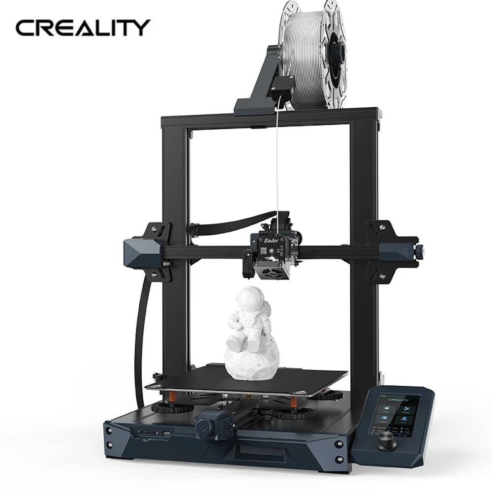 CREALITY 3D Printer Ender-3 S1/PRO/PLUS Silent Motherboard Support Resume Power Failure Printing CR Touch Automatic Bed Leveling