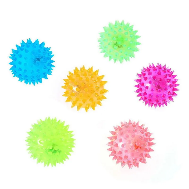 Description Picture 6 of itemPet Dog Toys Cat Puppy Sounding Toy Polka Squeaky Tooth Cleaning Ball Training Pet Teeth Chewing Toy 1pc Random Color