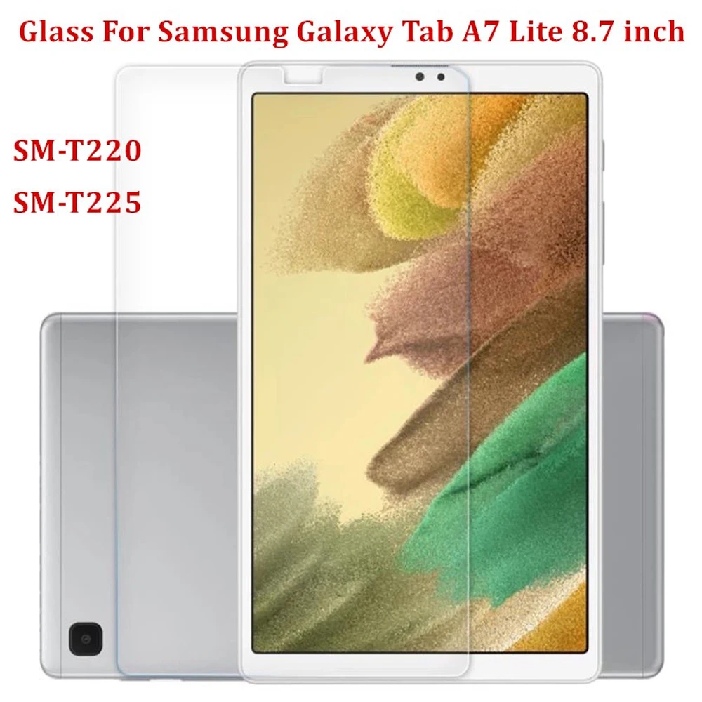 Description Picture 4 of item9H Tempered Glass Screen Protector For Samsung Galaxy Tab A7 Lite 8.7 Inch 2021 SM-T220 T225 Anti Scratch Tablet Protective Film