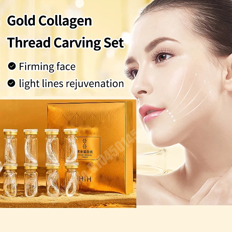 Description Picture 2 of itemProtein Thread Lifting Set Face Filler Absorbable Collagen Protein Thread Firming Anti-aging Smoothing Firming Moisturizing
