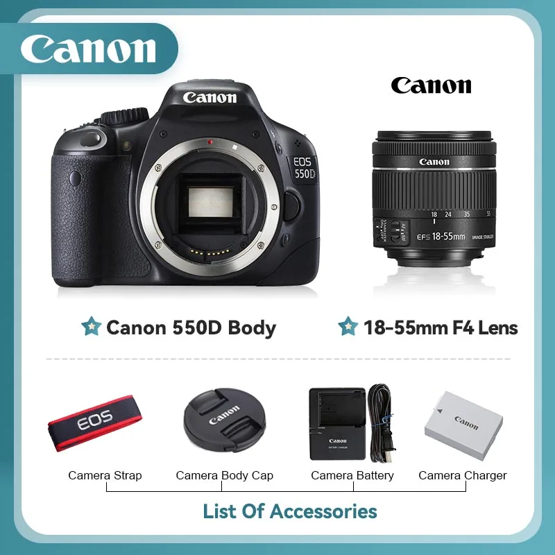 550D Add 18-55mm F4